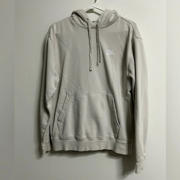 Nike Tops - Nike Cream  Hoodie